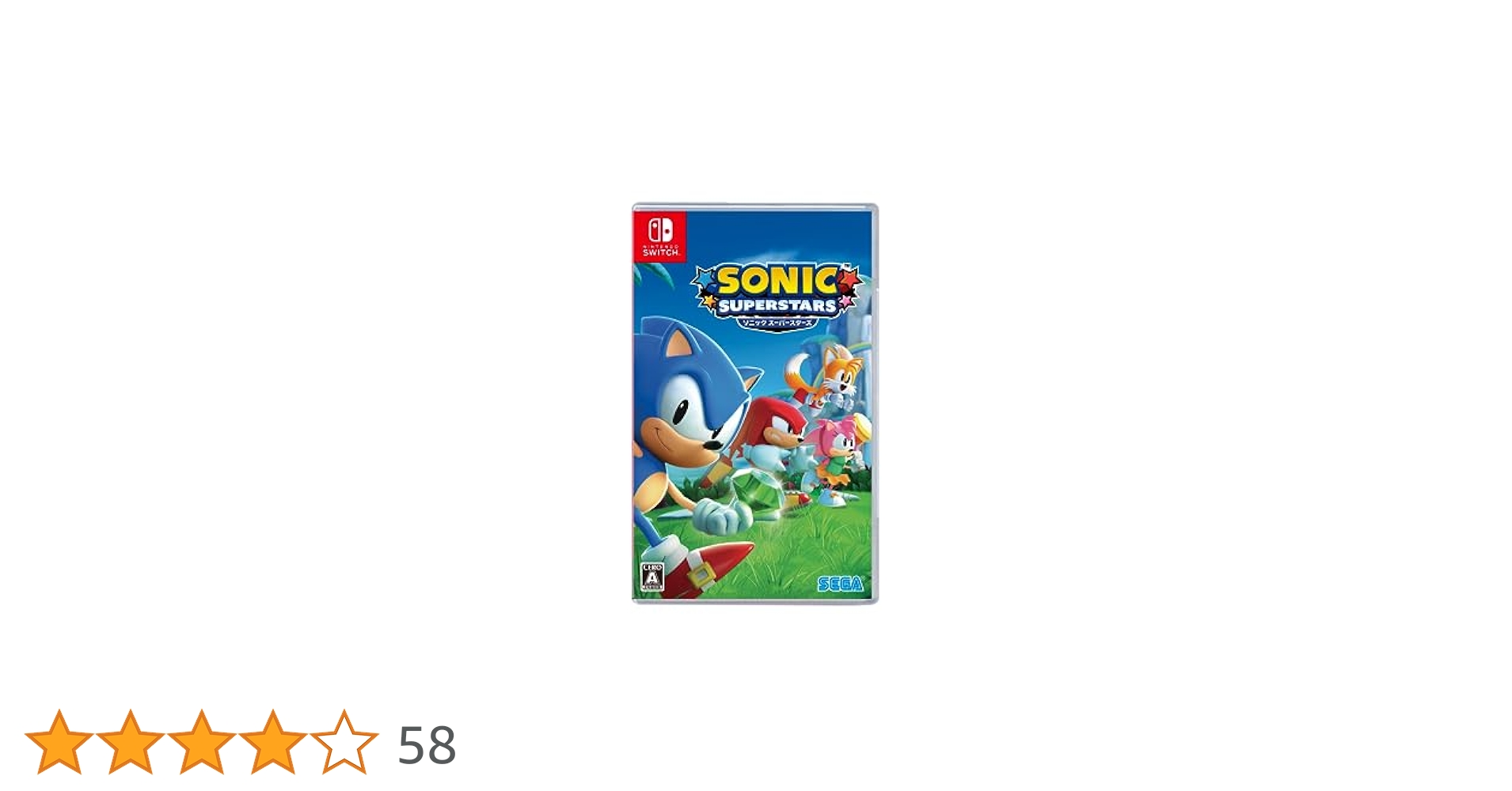 Amazon.co.jp: ソニックスーパースターズ - Switch : Video Games